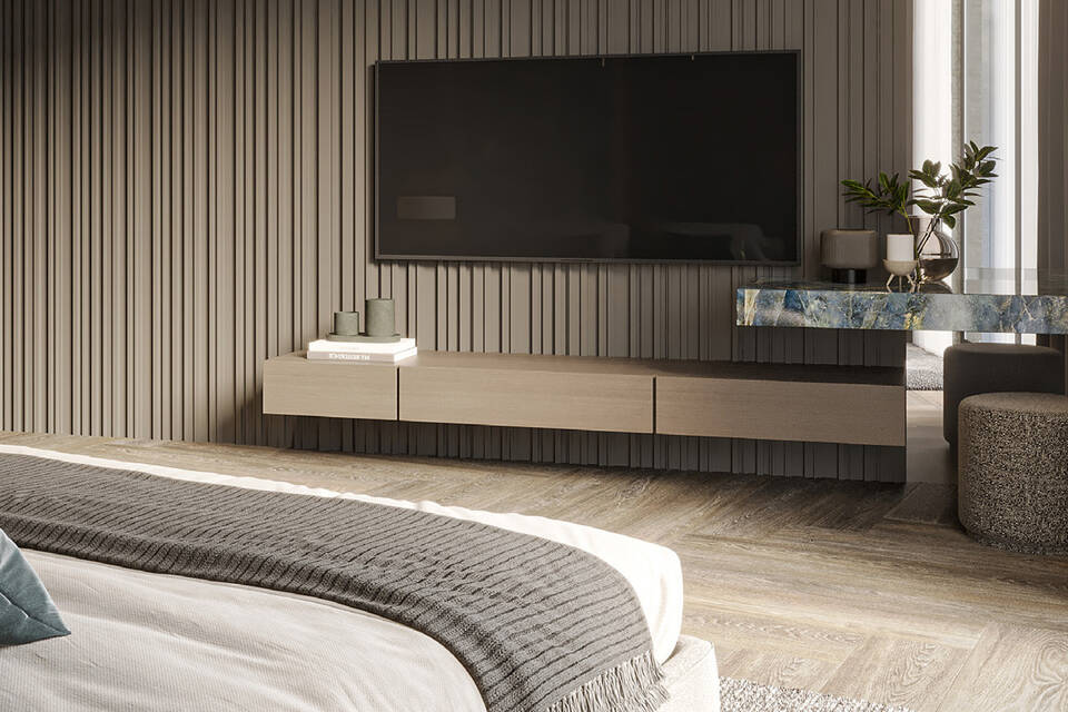 Turnkey apartments with appliances and built-in furniture